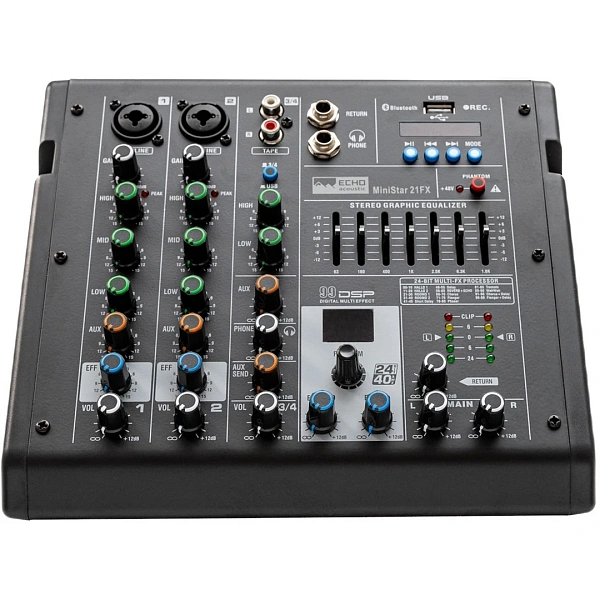 Микшерный пульт Echo Acoustic MiniStar 21FX