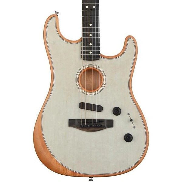 Электроакустическая гитара Fender Acoustasonic Stratocaster Transparent Sonic Blue