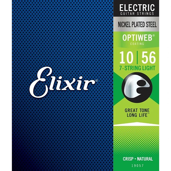 Струны для электрогитары Elixir 19057 10-56 7-String