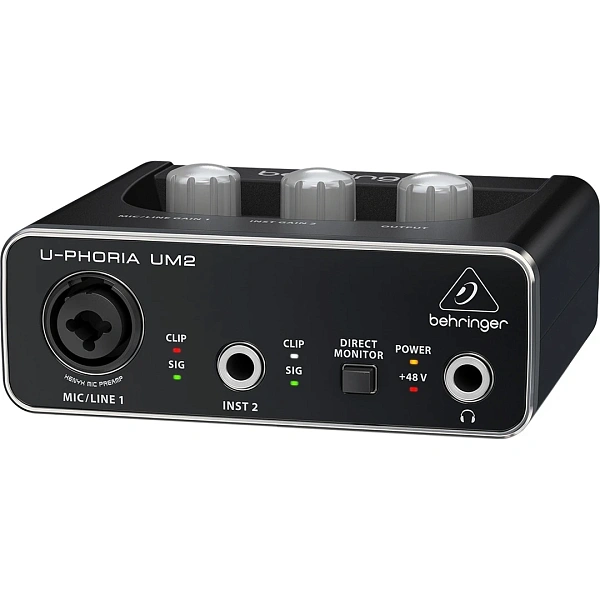 Аудиоинтерфейс Behringer U-PHORIA UM2