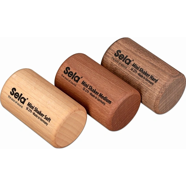 Набор из трех шейкеров Sela SE 279 Mini Shaker Set Maple