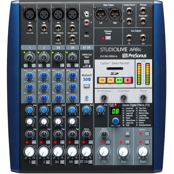 Микшерный пульт Presonus StudioLive AR8c