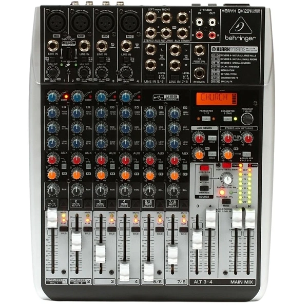Микшерный пульт Behringer QX1204USB