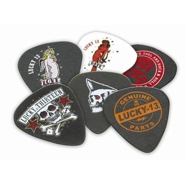 Набор медиаторов Dunlop L13BP.73 Lucky 13 B .73