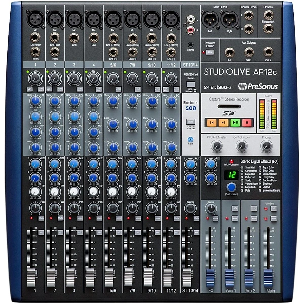 Микшерный пульт Presonus StudioLive AR12c