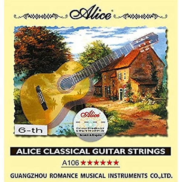 Струна для классической гитары Alice A106-6