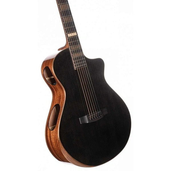Электроакустическая гитара Cort Modern Black WCASE TBK