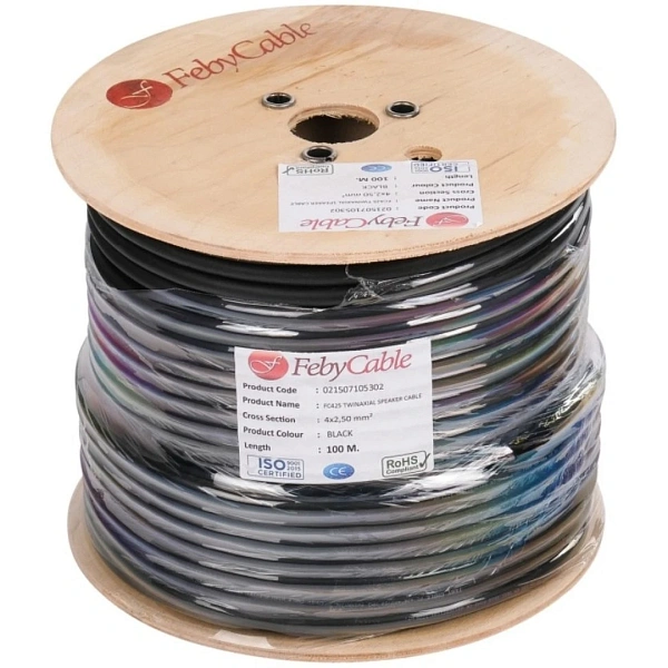 Акустический кабель Feby Cable FC425BK-100