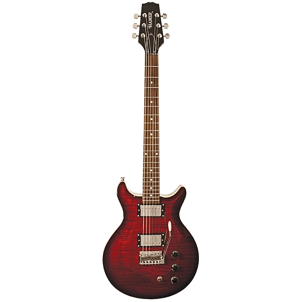 Электрогитара Hamer Archtop Dark Cherry Burst