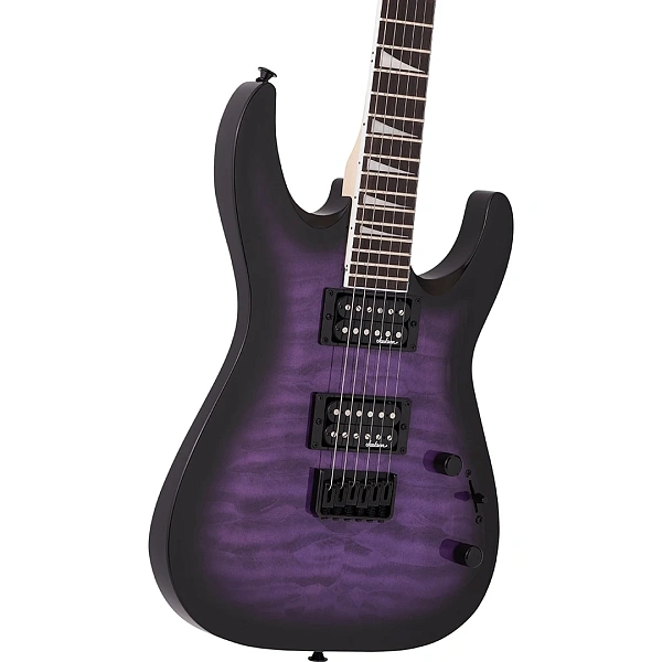 Электрогитара Jackson JS32Q Dinky Arch Top DKA HT Transparent Purple Burst