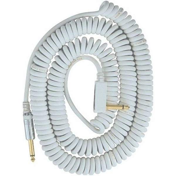Гитарный кабель Vox VCC-90WH Vintage Coiled Cable