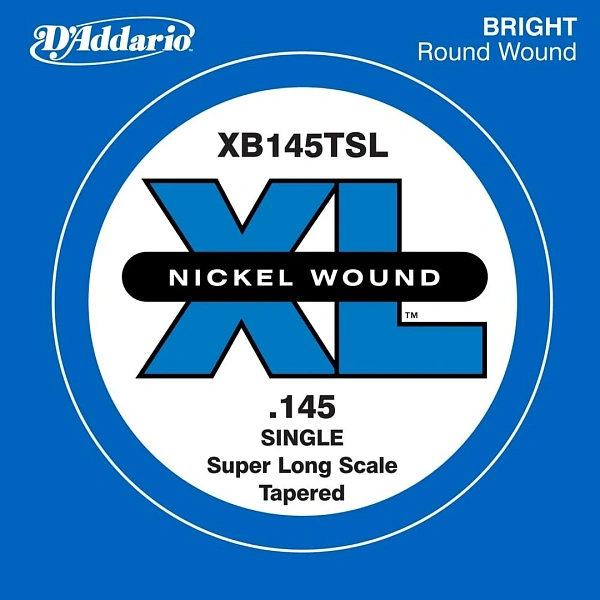 Струна для бас-гитары D'Addario XB145TSL Nickel Wound