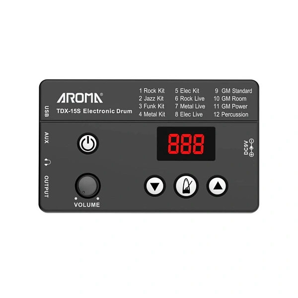 Электронная ударная установка Aroma TDX-15S