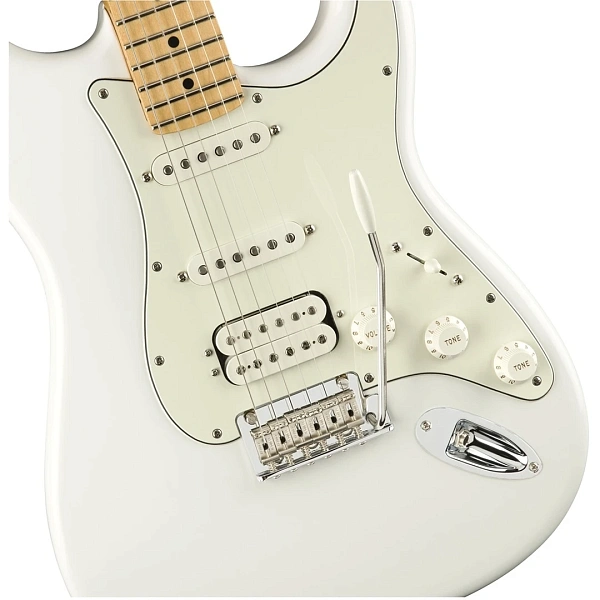 Электрогитара Fender Player Stratocaster HSS MN Polar White