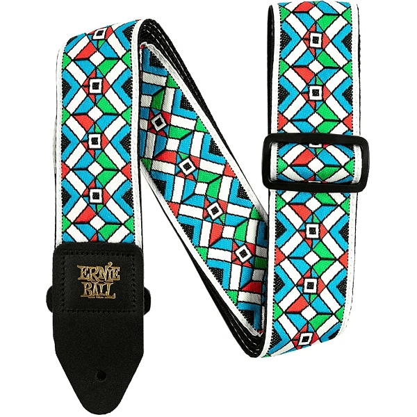 Ремень для гитары Ernie Ball Jacquard Kaleidoscope Blue P04659