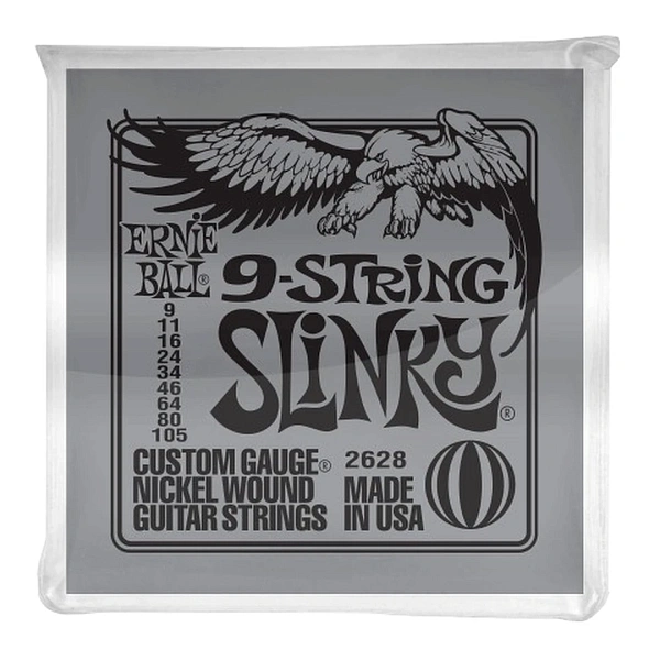 Струны для электрогитары Ernie Ball 2628 9-105 9-String