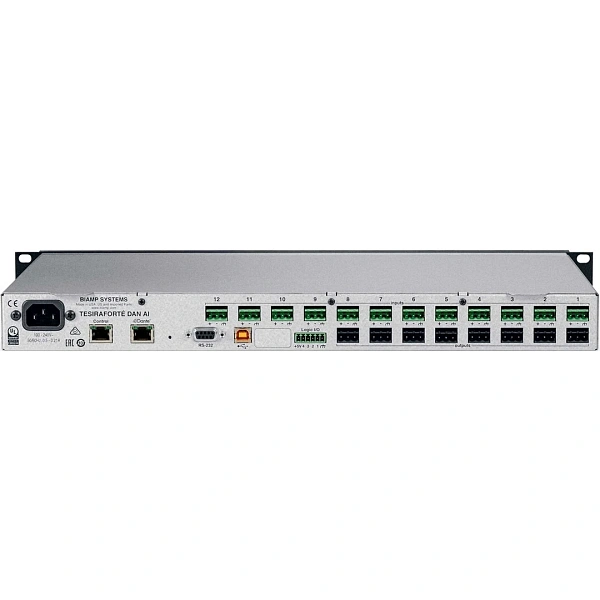 Сигнальный процессор Biamp TesiraFORTE DAN AI