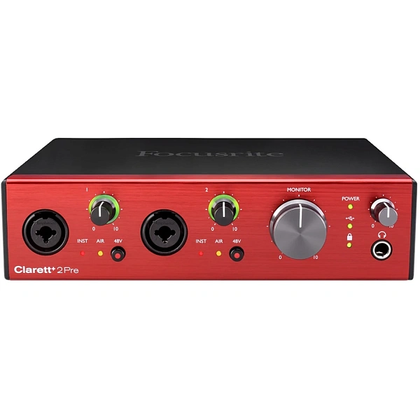 Аудиоинтерфейс Focusrite Clarett+ 2Pre