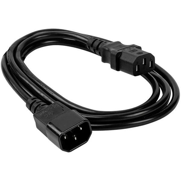 Кабель питания Wize CAC6-C13-C14-1.8M