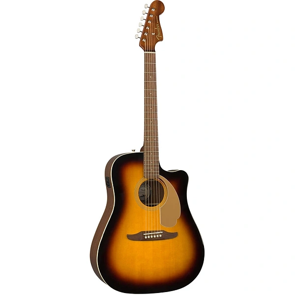 Электроакустическая гитара Fender Redondo Player WN Sunburst