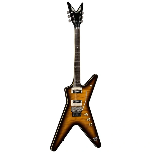 Электрогитара Dean ML 79 Floyd Flame Top Trans Brazilia