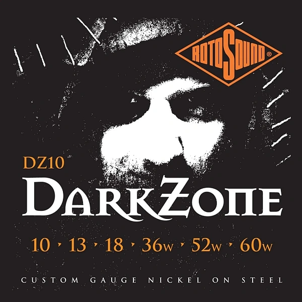 Струны для электрогитары Rotosound Dark Zone Limited Edition