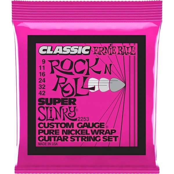 Струны для электрогитар Ernie Ball 2253 9-42
