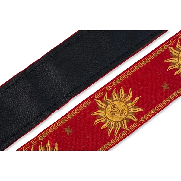Ремень для гитары Levy's MPJG-SUN-RED
