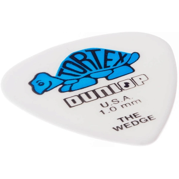 Медиатор Dunlop 424R1.0 Tortex Wedge 1.0