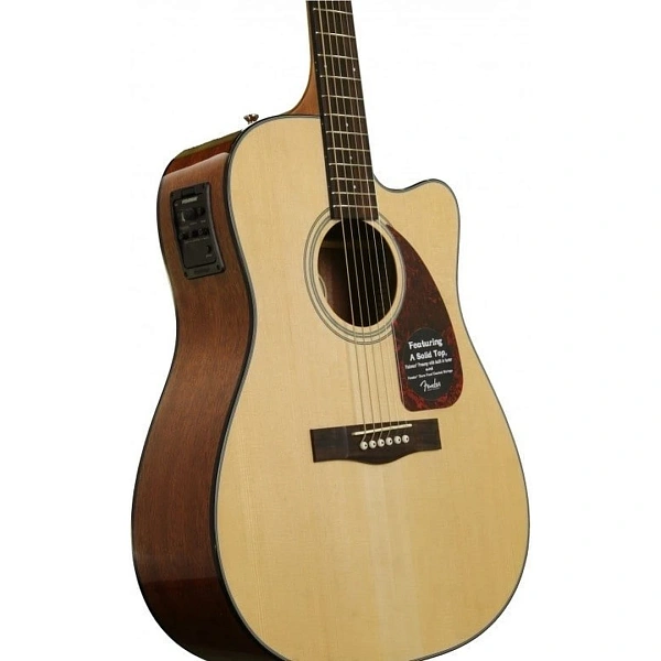 Электроакустическая гитара Fender CD-140SCE Natural