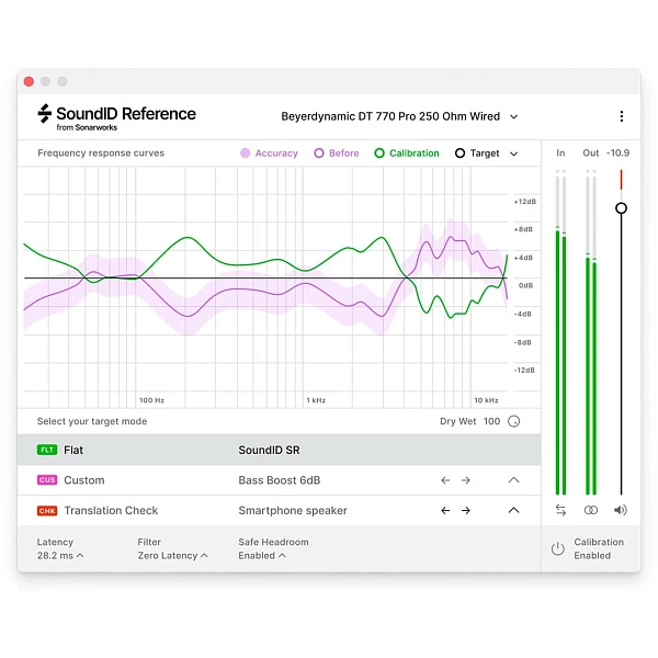 Программное обеспечение Sonarworks SoundID Reference for Headphones