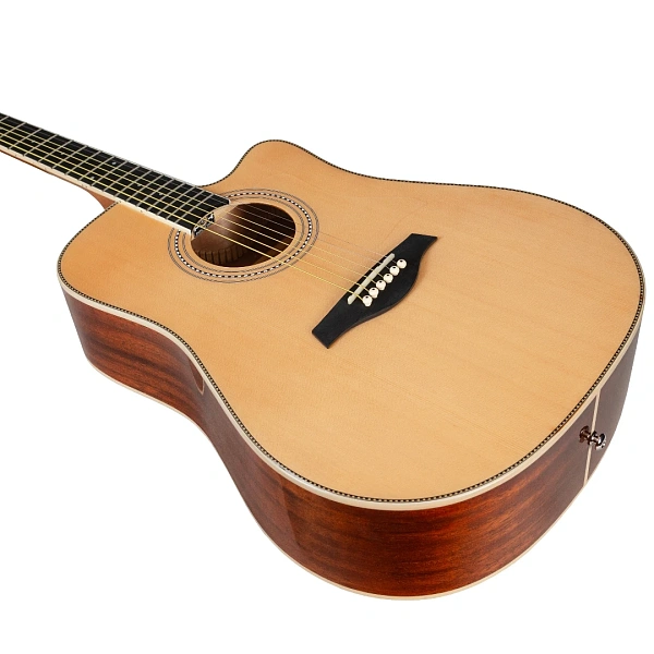 Акустическая гитара Rockdale Aurora D7 NAT Gloss