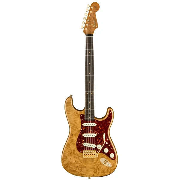Электрогитара Fender Artisan Maple Burl Strat NOS Aged Natural