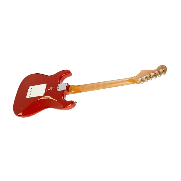 Электрогитара Fender Custom Shop S20 LTD 64 Strat REL Aged Candy Apple Red