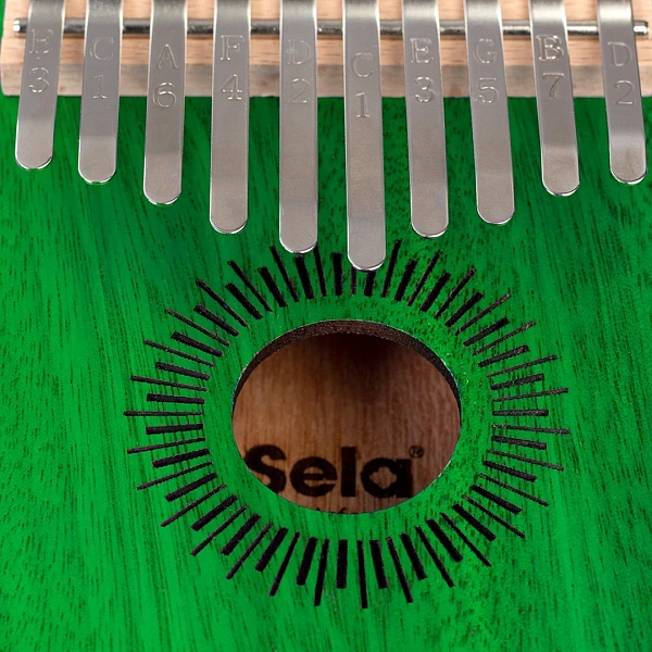 Калимба Sela SE 243 Mahogany 10 Green