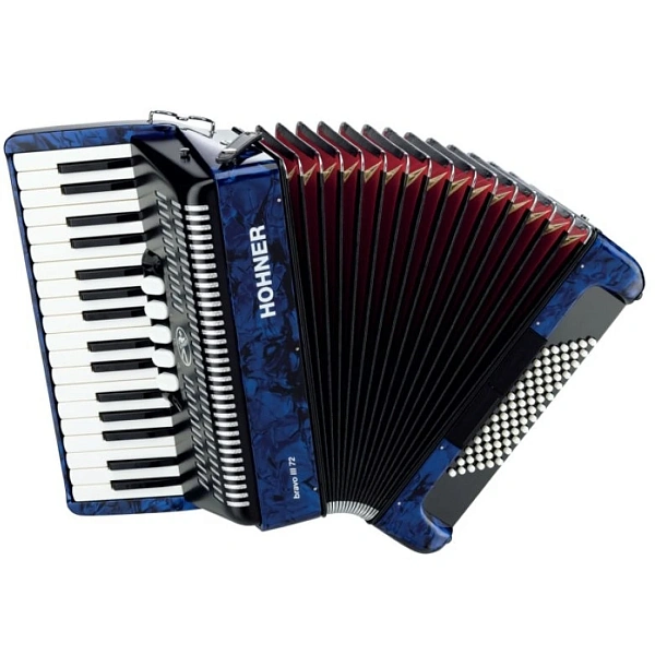 Аккордеон Hohner Bravo III 72 Dark Blue