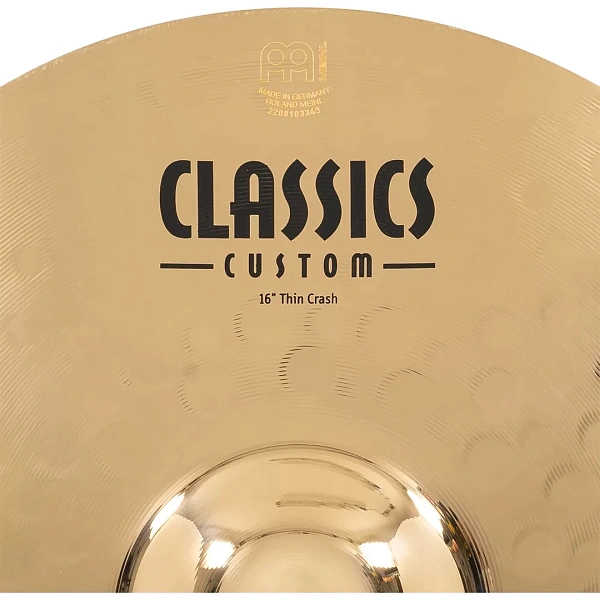 Тарелка Meinl 16" Thin Crash CC16TC-B