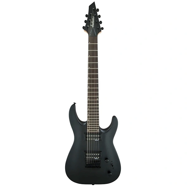 Электрогитара Jackson JS22-7 Dinky AH Satin Black