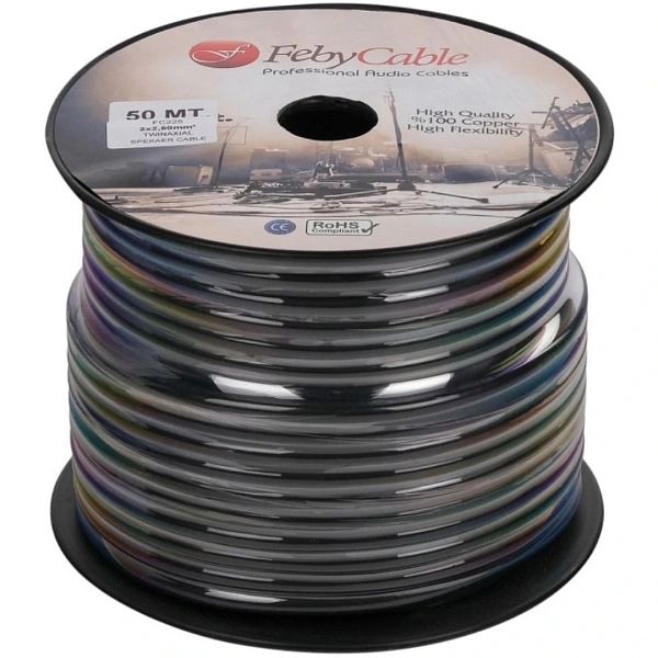 Акустический кабель Feby Cable FC225BK-100