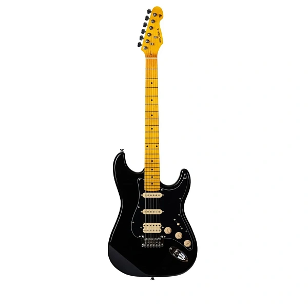 Электрогитара Rockdale Stars Classic HSS Maple Black