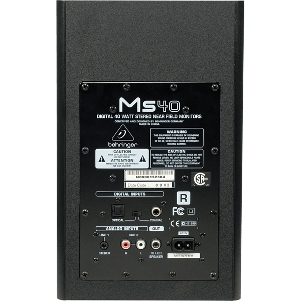 Студийные мониторы Behringer MS40