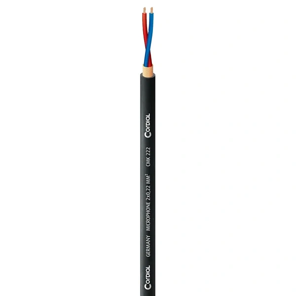 Микрофонный кабель Cordial CMK 222 Black