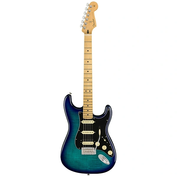 Электрогитара Fender Player Stratocaster HSS Plus Top MN Blue Burst
