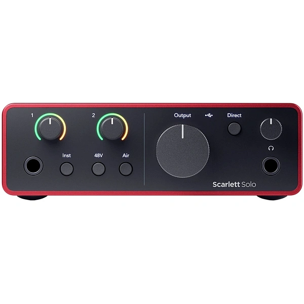 Аудиоинтерфейс Focusrite Scarlett Solo 4th gen
