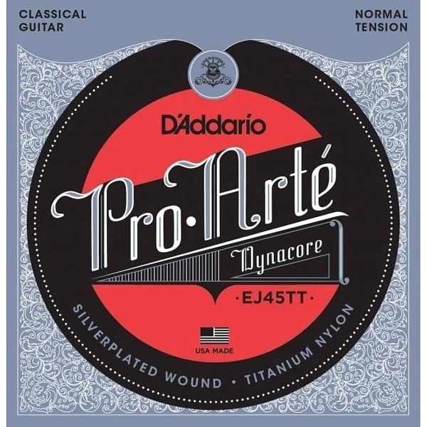 Струны для классической гитары D'Addario EJ45TT Normal 28-44