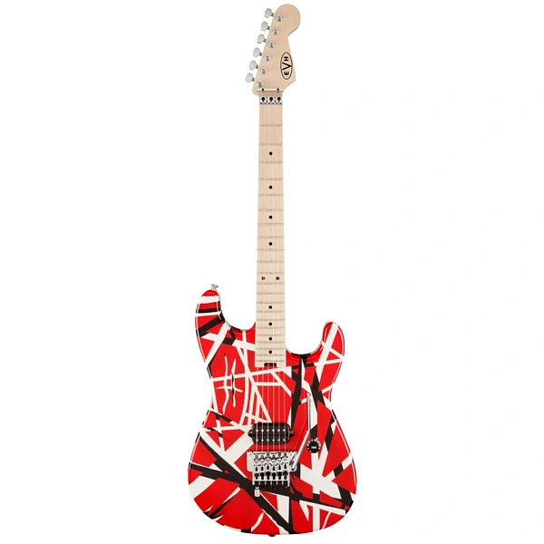 Электрогитара EVH Striped Series R/B/W MN