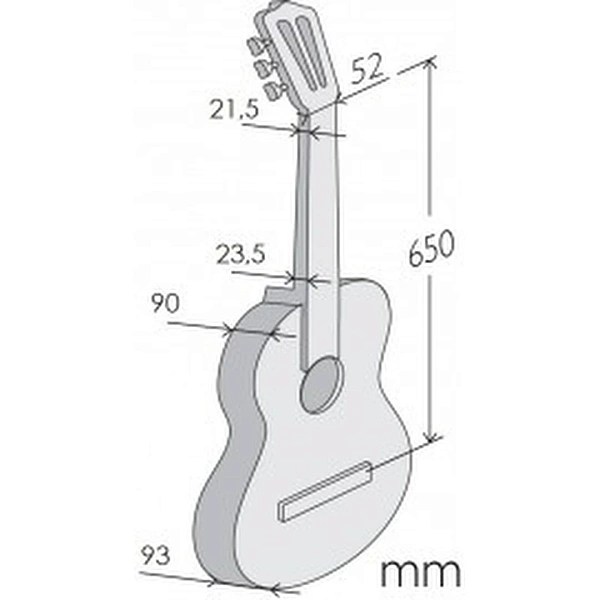 Классическая гитара Alhambra 3F Tap plate