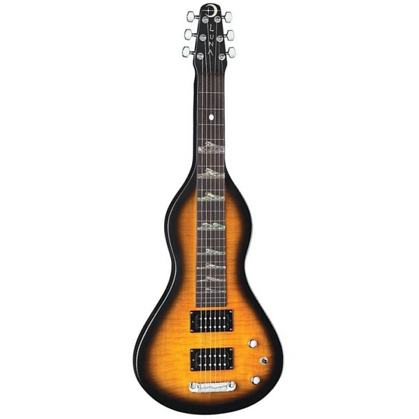 Слайд-электрогитара Luna LS Electric Lap Steel Mahogany