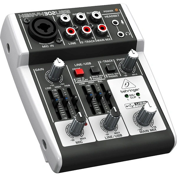 Микшерный пульт Behringer 302USB