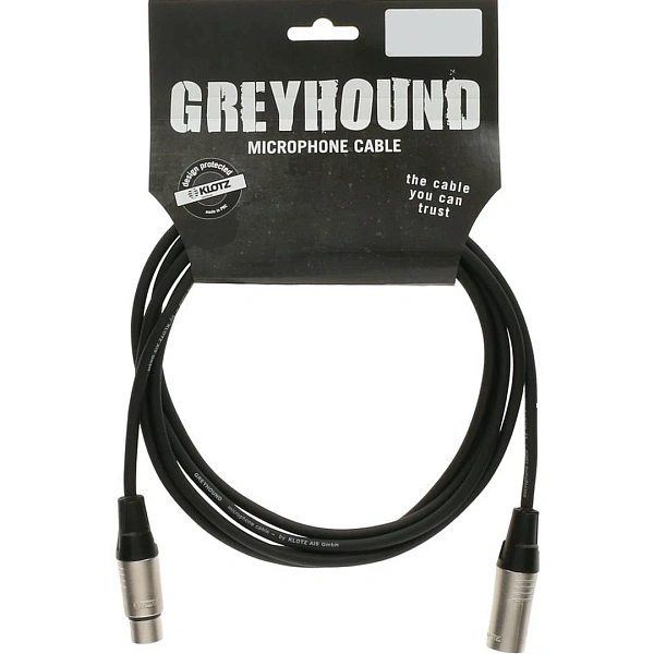 Микрофонный кабель Klotz Greyhound GRG1FM01.0